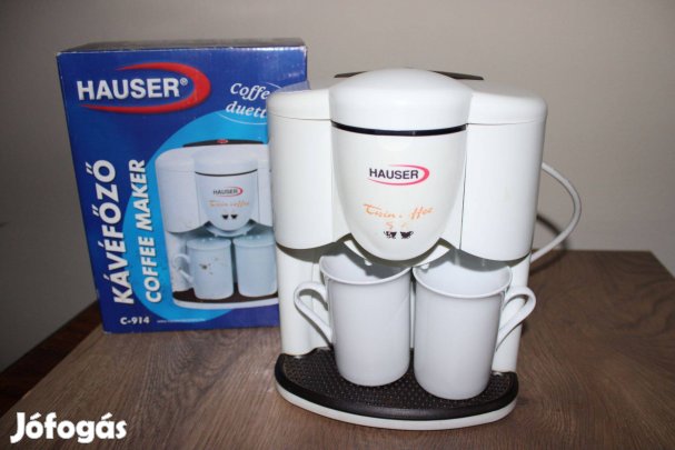 Kávé, kapucsínó, tea főző