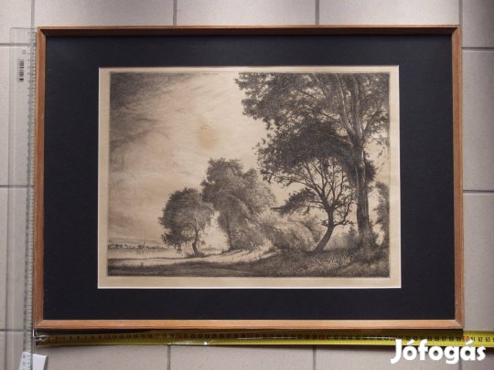 Kaveczky Zoltán (1897-1965): Kisoroszi c. rézkarca