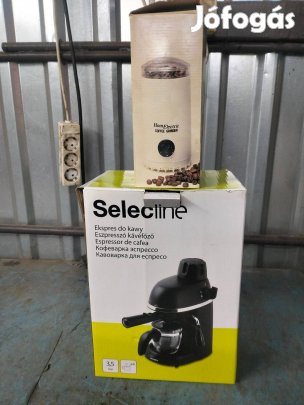Kávédaráló és kávéfőző eladó ÁR/DB