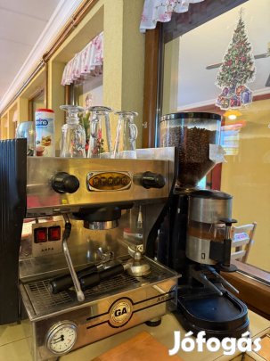 Kávéfőző ARPA Egykaros Gép Daráloval Eladó Panel hibás