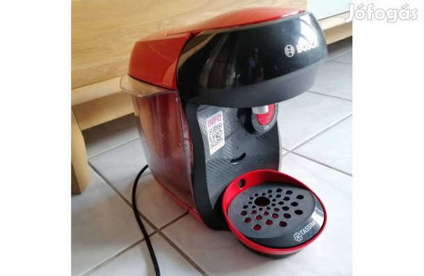 Kávéfőző Pod Kapszulás új! A ritka piros színű! Bosch TAS1003 Tassimo