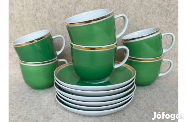 Kávés csésze - mokkás készlet - Hollóházi porcelán