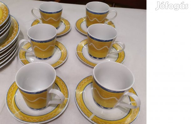 Kávés csésze készlet
