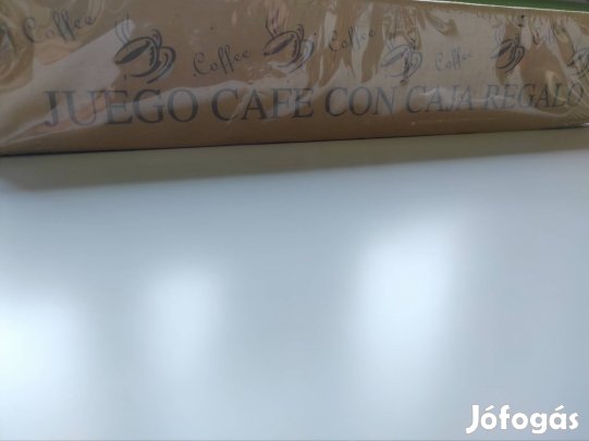 Kávés készlet, 6 személyes