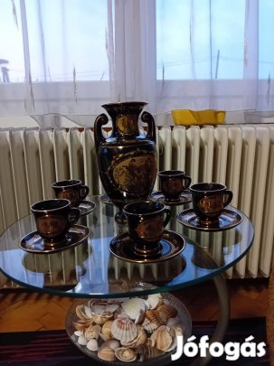 Kávés készlet ara nyozott görög