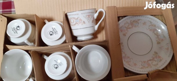Kávéscsésze készlet, nem volt használva - eladó!