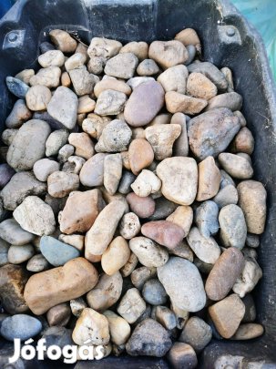 Kavics, kulékavics kerti tóhoz, dekorációhoz