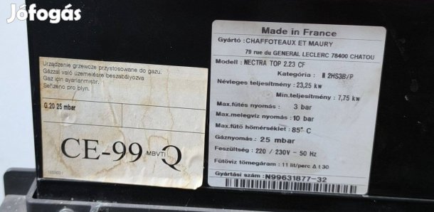 Kazán eladó (kombi - gáz)