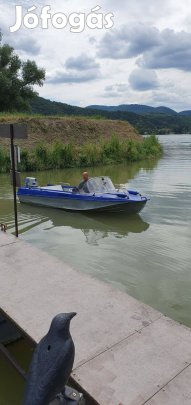 Kazánka 5M2 kishajó + Suzuki 40LE + Rendszámos utánfutó (Vizsgával!) 