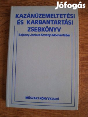 Kazánüzemeltetési és karbantartási zsebkönyv