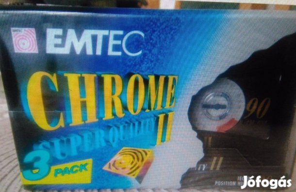 Kazetta Új - BASF Chrom super II 90 -