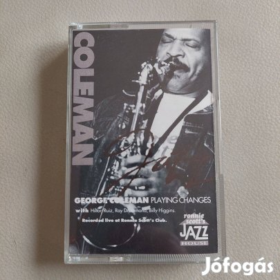 Kazetta: George Coleman - Playing Changes (Type 2 / Chrome szalaggal!)