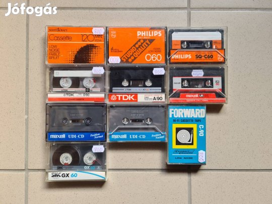 Kazettás magnó deck kazetta gyűjtemény 2