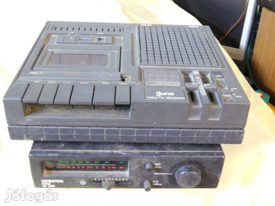 Kazettás magnó+retró rádio eladó