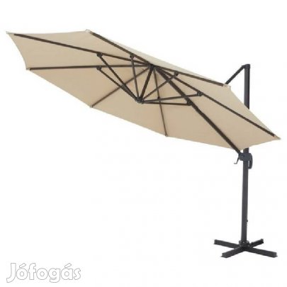 Kazuar bézs kerti napernyő 3,5 M