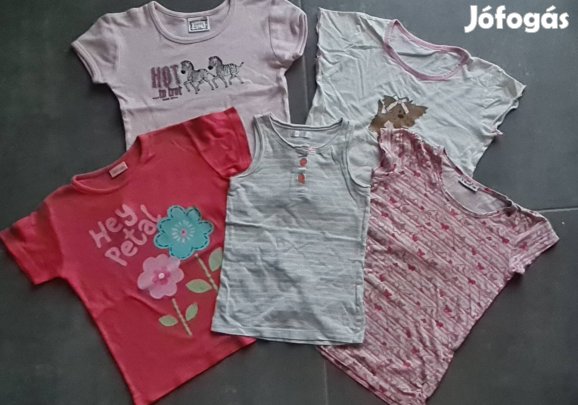 Kb 116-os használt állapotú póló és trikó csomag 