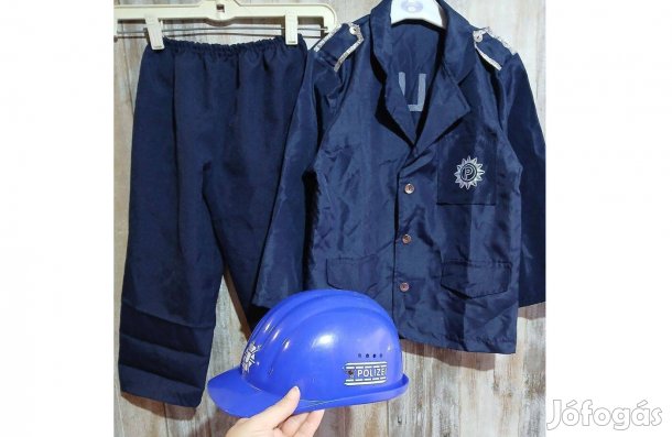 Kb.3-5 évesre Rendőr jelmez