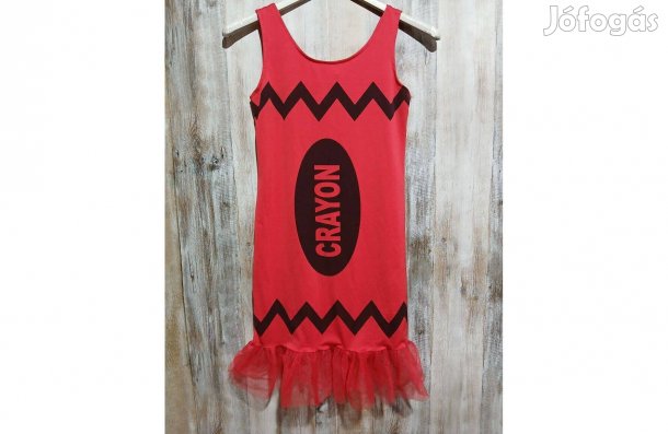 Kb. S-M piros ceruza jelmez