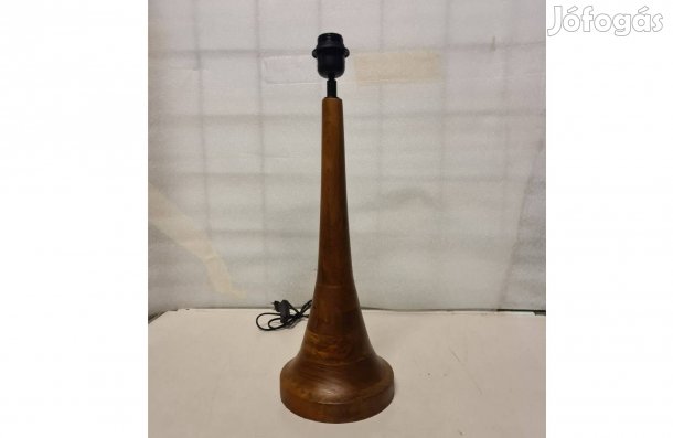 Kecses formájú rózsafa asztali lámpa 49 cm