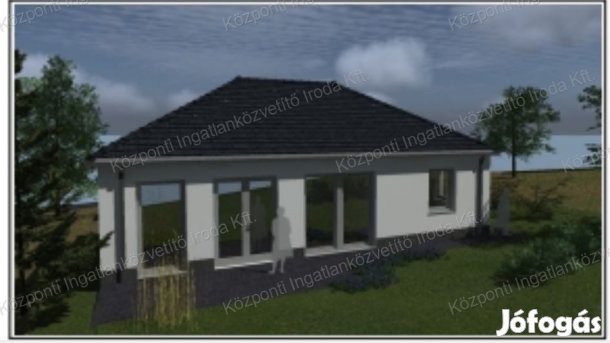 Kecskéden a Fő utcában új építésű családi házak leköthetők