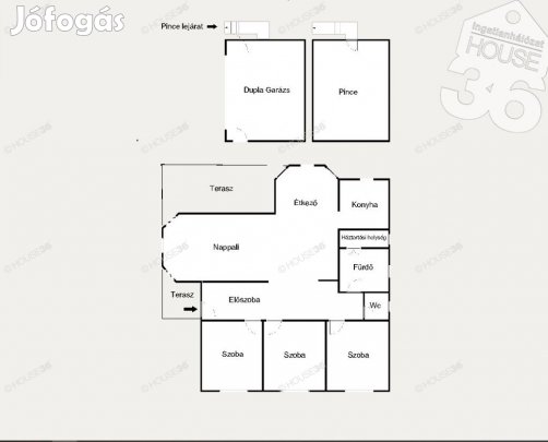 Kecskemét - Vacsiközben, Nívós, Nappali + 3 szobás családi ház eladó!