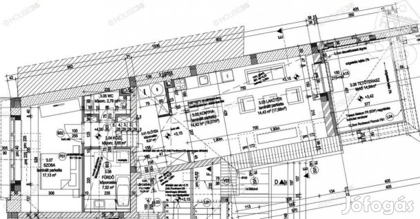 Kecskemét belvárosában luxus, nagy teraszos lakás eladó!