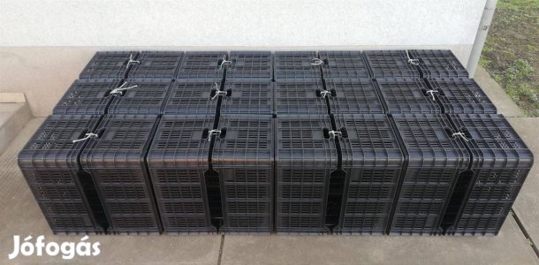 Kecskeméten M30 új műanyag rekesz zöldséges gyümölcsös láda eladó