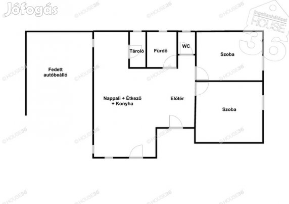 Kecskeméten, a Vacsi közben nappali + 2 szobás új építésű ház eladó!