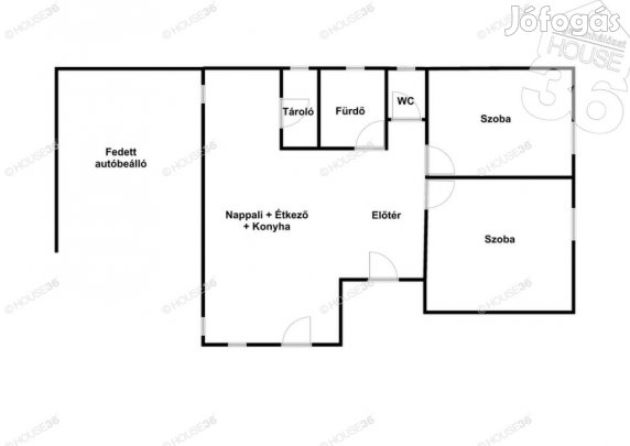 Kecskeméten, a Vacsi közben nappali + 2 szobás új építésű ház eladó!