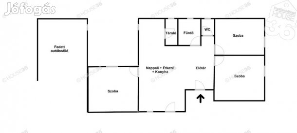 Kecskeméten, a Vacsi közben nappali + 2 szobás új ház eladó!