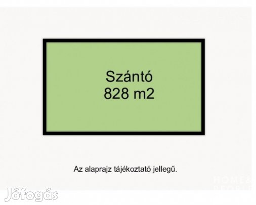 Kecskeméten főút mellett szántóföld