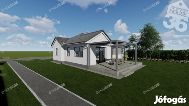 Kecskeméten nagy telekkel új építésű ház!