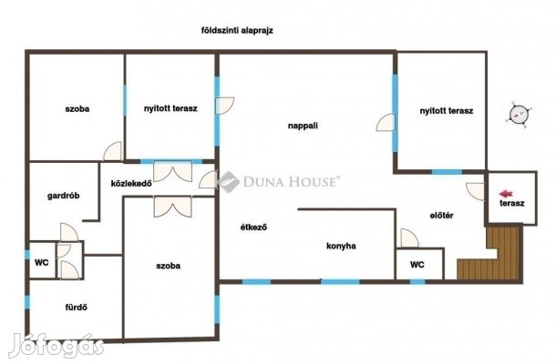 Kecskeméti 218 nm-es ház eladó