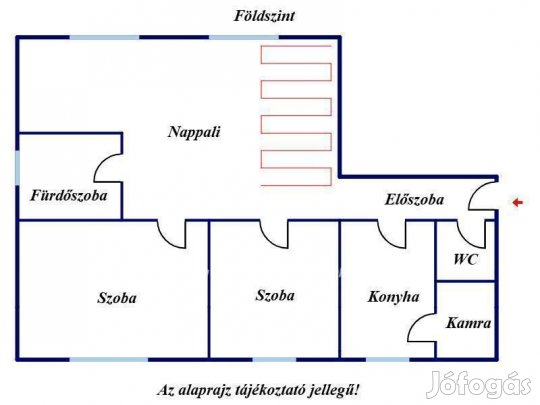 Kecskeméti 96 nm-es lakás eladó
