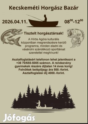 Kecskeméti Horgász Bazár 
