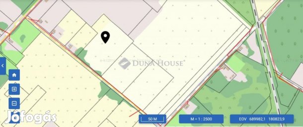 Kecskeméti eladó 8300 nm-es telek