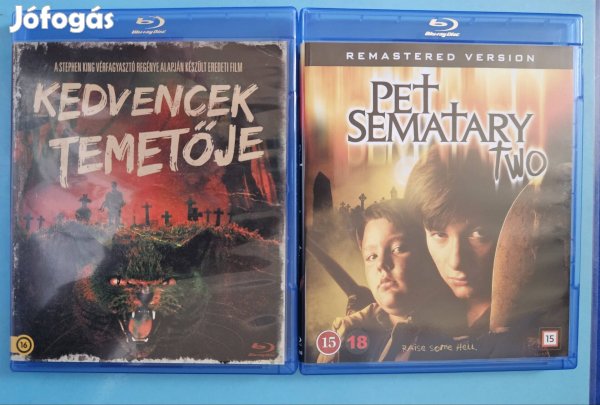 Kedvencek temetője 1,2rész és a remake blu-ra