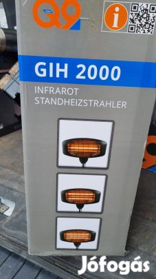 Kedvező áron, garanciával infravörös hősugárzó 2000W fűtőteljesítménny