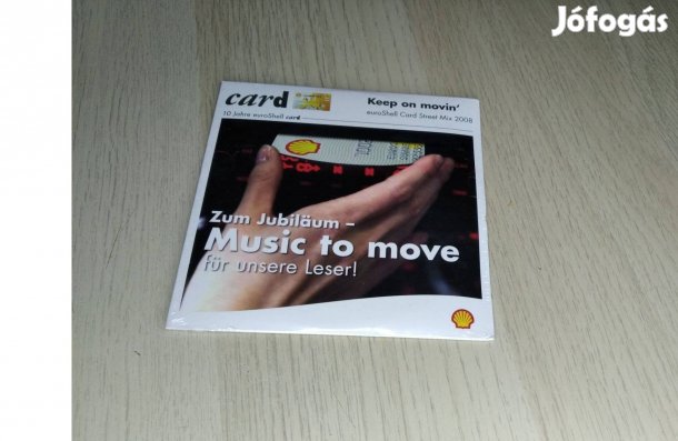 Keep on movin' euroshell Card Street Mix 2008 / Promo CD (Bontatlan)