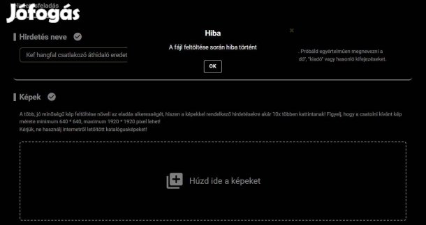 Kef hangfal csatlakozó áthidaló eredeti szett 4 x 23 cm