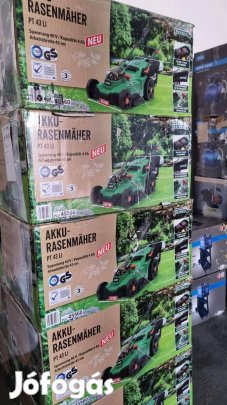 Kefe nélküli motorral akkumulátoros fűnyíró 50literes gyűjtőzsákkal