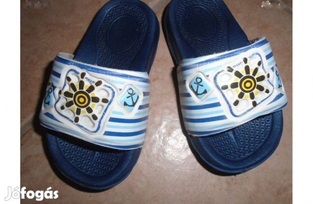 Kék 22-es strandpapucs / gumipapucs
