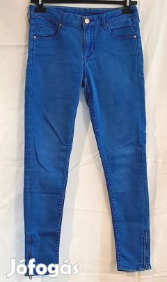 Kék, skinny női farmernadrág S H&M