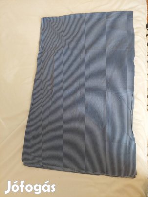 Kék csíkos anyag, 150x240