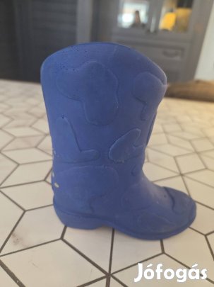 Kék csizma gyertya