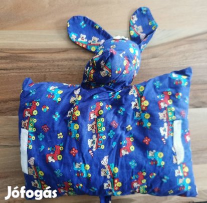 Kék és piros, kutyusok, Tépőzáras gyerek párnák, új