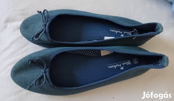 Kék farmer női cipő (40)