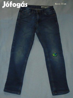 Kék farmernadrág 8-9 évesre (méret 134) - dereka állítható