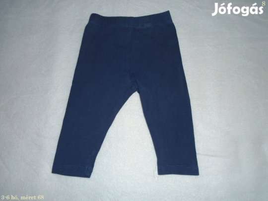 Kék leggings nadrág 3-6 hó méret 68