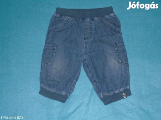 Kék nadrág 6-9 hó (méret 68 / 74)